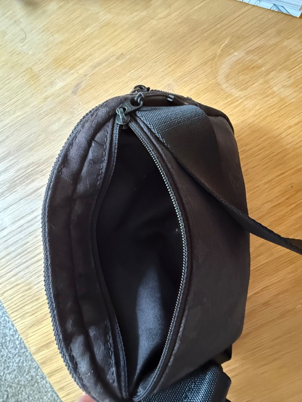 Lululemon Black Camo Belt Bag - Picture 4 of 5